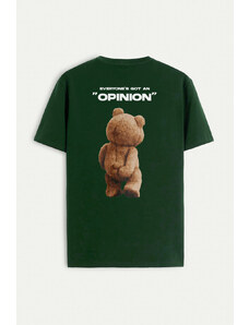 UnitedKind Teddys Opinion, T-Shirt σε πράσινο χρώμα
