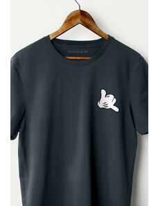 UnitedKind Be Crazy, T-Shirt σε iron grey χρώμα