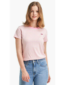 LEVIS Ριγέ T-Shirt Levi`s 39185-0185 Ροζ