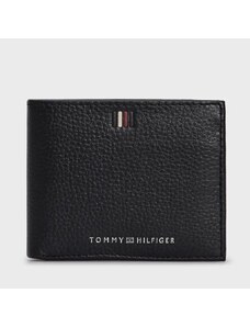 Δερμάτινο Πορτοφόλι-Καρτοθήκη Tommy Hilfiger AM0AM11854-BDS Μαύρο