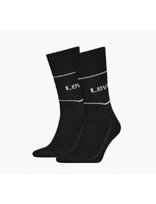 Levi's Κάλτσες Levis Short Cut Logo Sport 2 Ζεύγη 37157-0666 Μαύρο