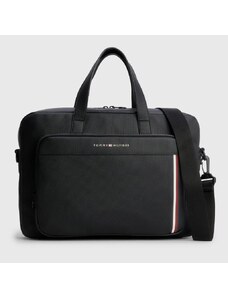 Τσάντα Για Laptop 14 Tommy Hilfiger AM0AM11314_BDS Μαύρο