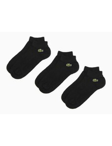 Κάλτσες Lacoste 3 Ζεύγη RA4183-8VM Μαύρο