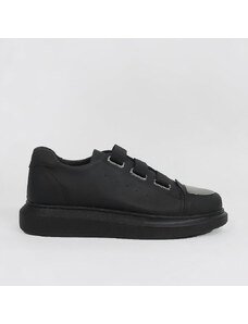 Ipatios Casual Sneaker Με Χοντρή Σόλα CH251 Μαύρο