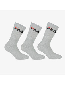 Αθλητικές Κάλτσες Fila 3 ζεύγη F9505-400 Γκρι