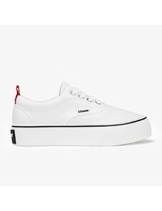 Sneaker Flatform D.Franklin LVK20006-0001 Άσπρο