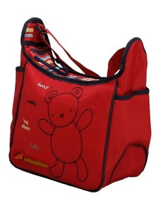 Τσάντα με Αλλαξιέρα Ruby Beboulino Red 04500850000