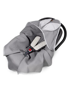 Κουβέρτα Βόλτας Πικέ με Υποδοχές 78x78cm Beboulino For Baby Graphiti 70101190024