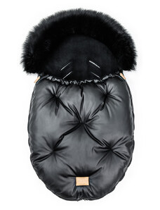 Ποδόσακος - Υπνόσακος Eco Leather 86x50cm Comfort Lux Beboulino Black 60501180006