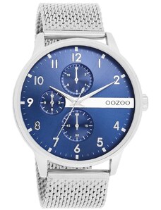 OOZOO Timepieces - C11300, Silver case with Stainless Steel Bracelet
