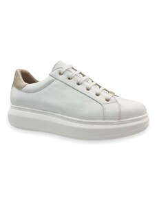 Ragazza 0277 Λευκά Δερμάτινα Γυναικεία Sneakers