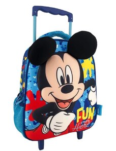 Σχολική Τσάντα Τρόλεϊ Νηπίου Disney Mickey Mouse Fun Starts Here Must 000563122