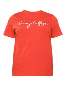 Tommy Hilfiger Curve Μπλουζάκι κόκκινο / λευκό