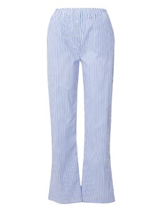 ETAM Παντελόνι πιτζάμας 'CLEEO' γαλάζιο / ρόδινο / λευκό
