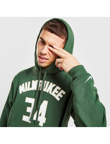 Nike NBA Milwaukee Bucks Antetokounmpo Ανδρική Μπλούζα με Κουκούλα