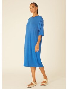 PEPALOVES Φόρεμα Μακρύ Μπλε Ρουα