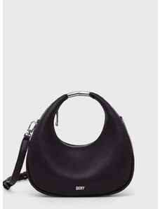 Τσάντα DKNY χρώμα: μαύρο, R41ELC21