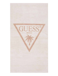 Unisex Πετσέτα Θαλάσσης Guess 180x 100 εκ. - Jacq Palm Triangle Logo