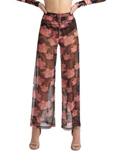 Γυναικείο Παντελόνι BLU4U “Pink Blooms” Beachwear