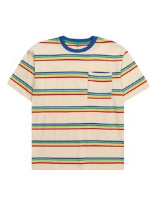 The New Μπλουζάκι 'Jamal' μπεζ / μπλε / κίτρινο / πράσινο / κόκκινο