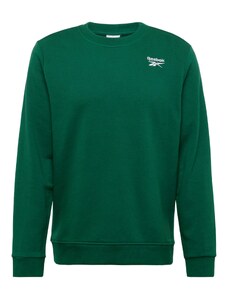 Reebok Αθλητική μπλούζα φούτερ 'IDENTITY' πράσινο / λευκό