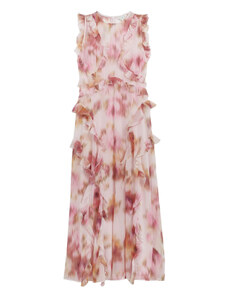 TED BAKER Φορεμα Hisako Cross Front Pleated Dress 274185 lt-pink