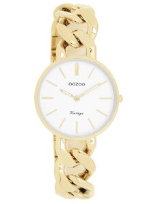 OOZOO Vintage - C20357, Gold case with Stainless Steel Bracelet
