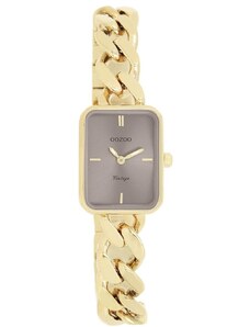 OOZOO Vintage - C20363, Gold case with Stainless Steel Bracelet