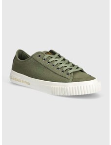 Πάνινα παπούτσια G-Star Raw DECK BSC M χρώμα: πράσινο, 2412073501.OLV