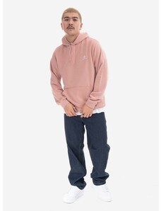 Μπλούζα Converse χρώμα ροζ, με κουκούλα 10023874.A13