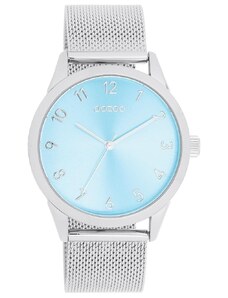 OOZOO Timepieces - C11321, Silver case with Stainless Steel Bracelet