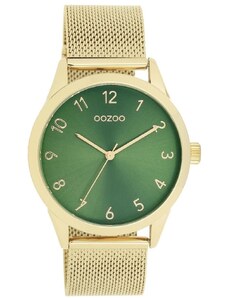 OOZOO Timepieces - C11324, Gold case with Stainless Steel Bracelet