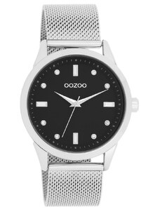 OOZOO Timepieces - C11356, Silver case with Stainless Steel Bracelet