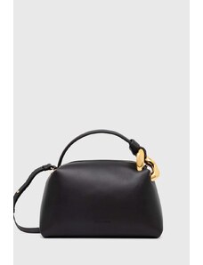 Δερμάτινη τσάντα JW Anderson Corner Bag χρώμα: μαύρο, HB0557.LA0307.999