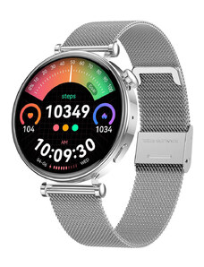 Smartwatch Microwear MK41 - Steel Silver
