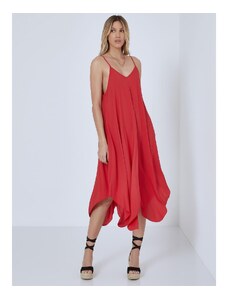 Celestino Ασύμμετρο μονόχρωμο φόρεμα κοκκινο για Γυναίκα