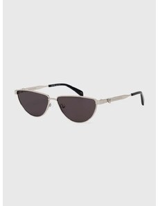 Γυαλιά ηλίου Alexander McQueen χρώμα: ασημί, AM0456S