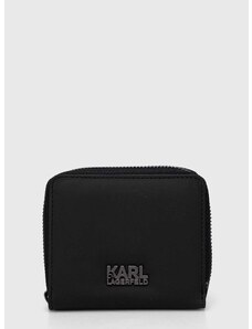 Πορτοφόλι Karl Lagerfeld χρώμα: μαύρο, 542185.805420
