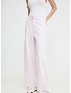 Τζιν παντελόνι Remain χρώμα: ροζ