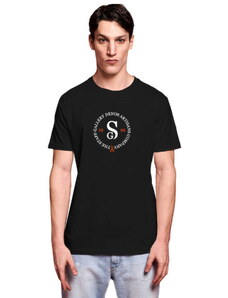 Ανδρικό T-shirt Με Στάμπα Στο Στήθος Staff Terry 64-006.051 MAYPO