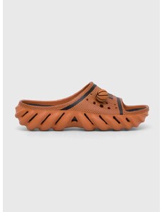 Παντόφλες Crocs NBA Echo Slide χρώμα: πορτοκαλί, 209791