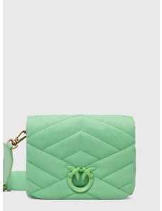 Τσάντα Pinko χρώμα: πράσινο, 101584 A1EU