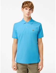 Lacoste Polo μπλούζα κανονική γραμμή γαλάζιο βαμβακερό