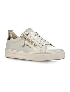Tamaris Comfort Off White Γυναικεία Ανατομικά Δερμάτινα Sneakers Σπασμένο Λευκό (8-83707-42 104)