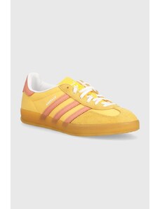 Αθλητικά adidas Originals Gazelle Indoor W χρώμα: κίτρινο, IE2959