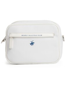 BEVERLY HILLS POLO CLUB Beverly Hills Polo Γυναικεία Τσάντα Χιαστί BH-3744 Λευκό