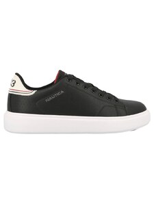 NAUTICA Ανδρικό μαύρο sneaker NTM4140F00-03-BLACK-WHITE, Χρώμα Μαύρο, Μέγεθος 41