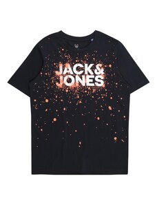 Jack & Jones Junior Μπλουζάκι 'SPLASH' ναυτικό μπλε / βερικοκί / λευκό