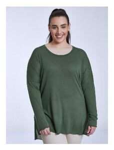 Celestino Μακριά μπλούζα πρασινο για Γυναίκα