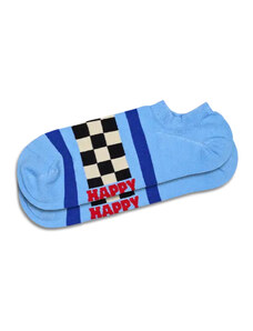 Happy Socks Checked Stripe No Show Χαμηλές Κάλτσες (P000979)